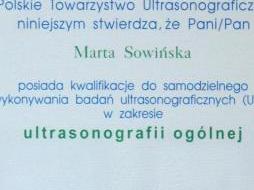 certyfikat ultrasonografii ogólnej 03